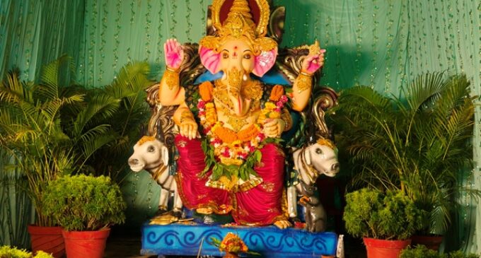 ଅଗ୍ରପୂଜ୍ୟ ଗଜାନନଙ୍କ ପୂଜା ଗାଁ ଠାରୁ ସହର ,ବିଦ୍ୟାଳୟ ଠାରୁ ମହାବିଦ୍ୟାଳୟ ପର୍ଯ୍ୟନ୍ତ ଧୁମଧାମରେ ପାଳିତ