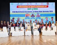 World University Games 2025: KIIT’s Medal-Winning Athletes Felicitated