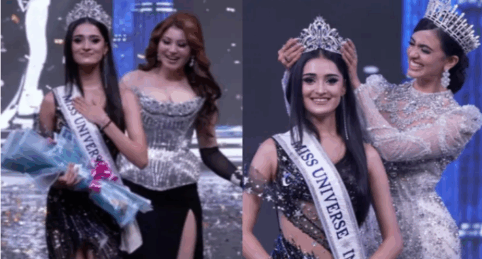 Rajasthan’s Manika Vishwakarma crowned Miss Universe India 2025