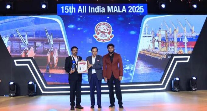 Paradip Port honored with “Major Port of the Year – Non-Containerised Cargo” at MALA 2025