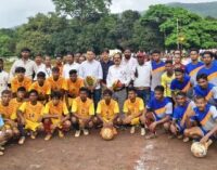 AM/NS India empowersgrassroots talentatThakurani Challenger Football Tournament 2025
