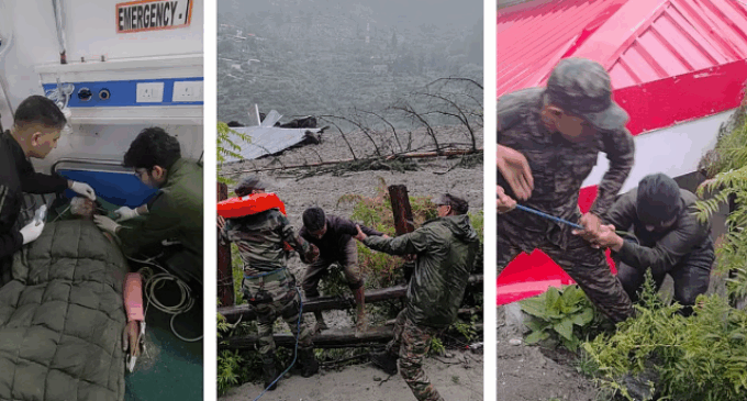 Four dead, dozens missing after cloudbursts trigger flash floods in Uttarakhand’s Dharali, Sukhi                                                                                                                           