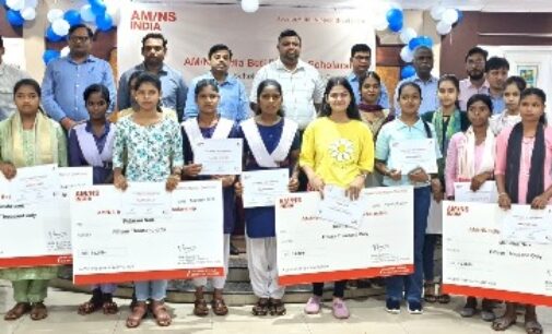 ArcelorMittal Nippon Steel India awards Beti Padhao Scholarships to 84 girl students in Odisha