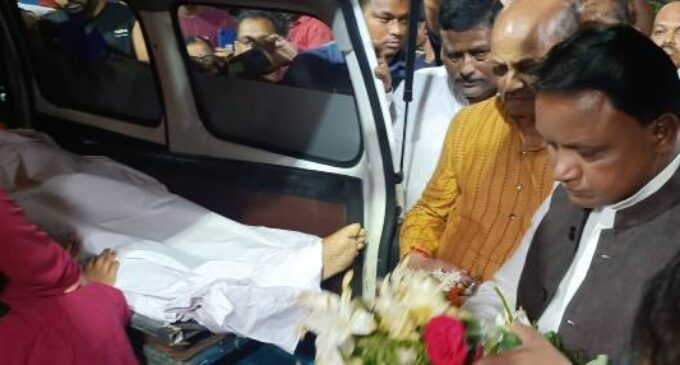 ବାଲିଗୁଡାର ପୂର୍ବତନ ବିଧାୟକ କରେନ୍ଦ୍ର ମାଝୀଙ୍କ ଦେହାନ୍ତ : କେନ୍ଦ୍ରମନ୍ତ୍ରୀ ଧର୍ମେନ୍ଦ୍ର ପ୍ରଧାନ, ମୁଖ୍ୟମନ୍ତ୍ରୀ ମୋହନ ଚରଣ ମାଝୀଙ୍କ ଶୋକ ପ୍ରକାଶ