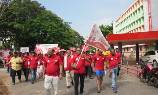 World Heart Day Walkathon by Utkal Hospital in association with MKCG MCH Students