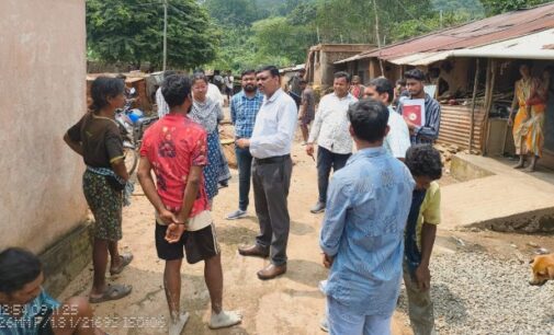 District Development Officer Akshaya Kumar Khemundu reviews PM-JANMAN housing works in Kalyansinghpur
