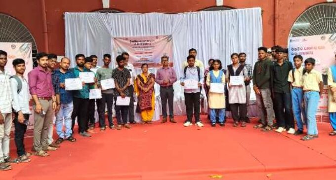 ସ୍ୱଚ୍ଛତା ସେବା ପକ୍ଷ ପାଳନ ଉପଲକ୍ଷେ ବୌଦ୍ଧଠାରେ ଚିତ୍ରାଙ୍କନ ପ୍ରତିଯୋଗିତା