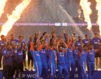 India not awarded Asia Cup trophy after their refusal to take it from Pak minister Naqvi, celebrate empty-handed on stage