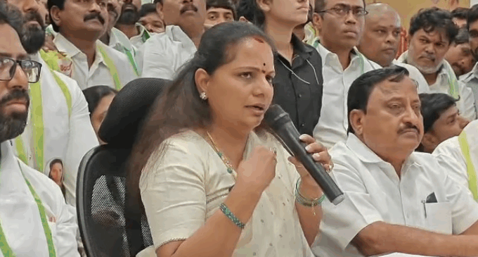 Suspended BRS leader Kavitha announces quitting party, MLC post