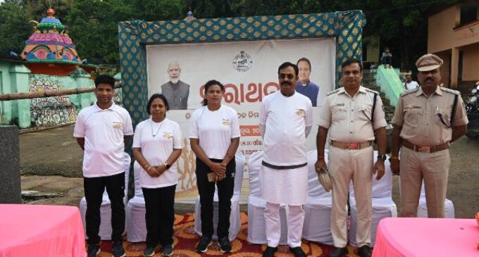 ଭାରତ ସରକାରଙ୍କ “ସେବା ପର୍ବ ୨୦୨୫” ଅଧୀନରେ କ୍ରୀଡ଼ା ଏଵଂ ଯୁବ କଲ୍ୟାଣ ବିଭାଗ ନୟାଗଡ଼ ପକ୍ଷରୁ ଏକ ଜିଲ୍ଲା ସ୍ତରୀୟ ମାରାଥନ୍ ର ଆୟୋଜନ ଅନୁଷ୍ଠିତ