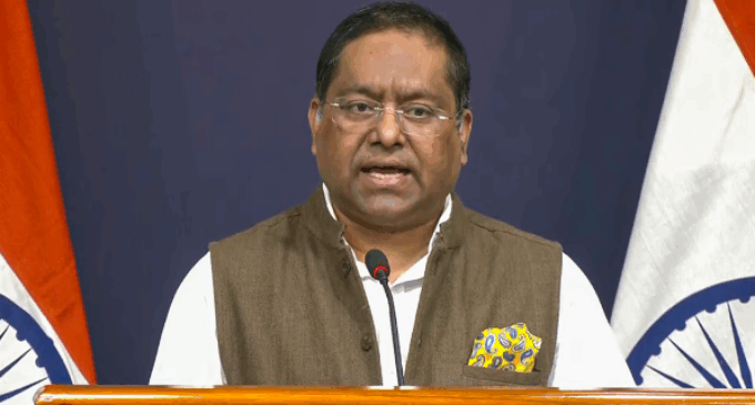 Closely monitoring developments in Nepal, says MEA