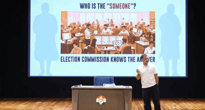 Rahul Gandhi calls CEC ‘protector of vote thieves’; presents ‘proof’ for massive vote deletion in Karnataka