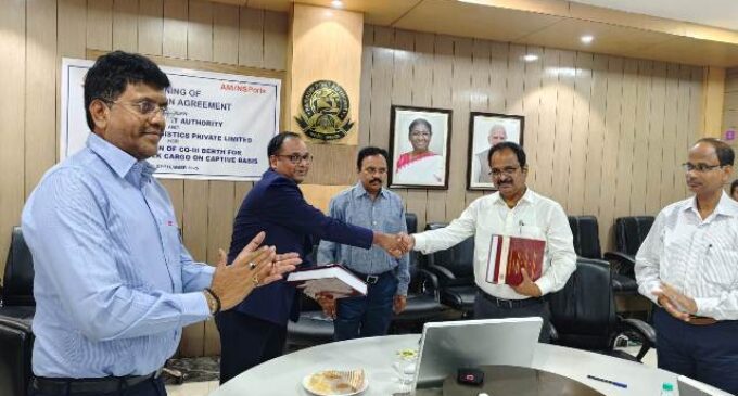 Paradip Port Authority Signs Concession Agreement with AM/NS Ports