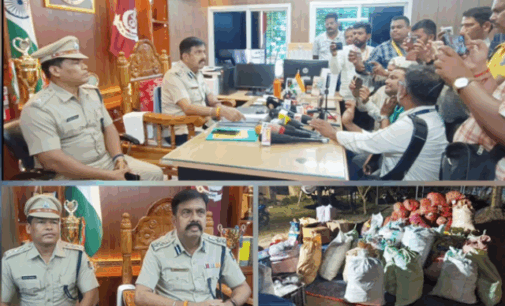 ଗଜପତି : ବିପୁଳ ପରିମାଣର ବାଣ ସହ ବିସ୍ପୋରକ ସାମଗ୍ରୀ ଓ ବାରୂଦ ଜବତ