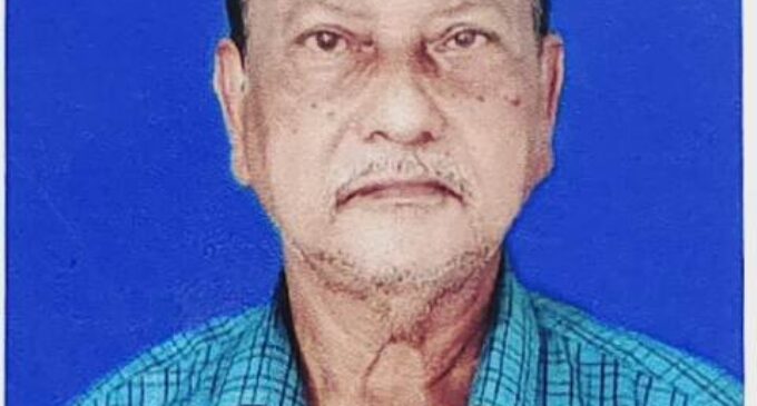 ଓୟୁଜେ ଖୋର୍ଦ୍ଧା ଜିଲ୍ଲା ଶାଖାର ବରିଷ୍ଠ ସଦସ୍ୟ ସାମ୍ବାଦିକ ବାବୁଲି ମହାନ୍ତିଙ୍କ ପରଲୋକ