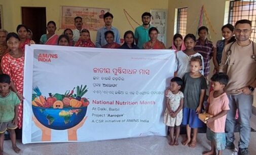 AM/NS India observes National Nutrition month across Odisha locations