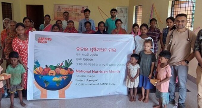 AM/NS India observes National Nutrition month across Odisha locations
