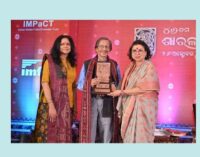 The 46th Sarala Puraskar conferred upon  Devdas Chhotray