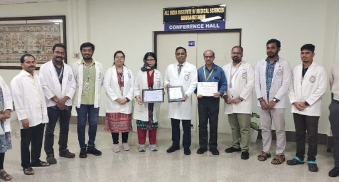 AIIMS-Bhubaneswar VRDL receives GoI Silver Award for excellence