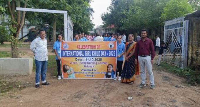 ଶିଶୁ ସୁରକ୍ଷା ୟୁନିଟ ତରଫରୁ କନ୍ୟା ସନ୍ତାନ ଦିବସ ପାଳିତ