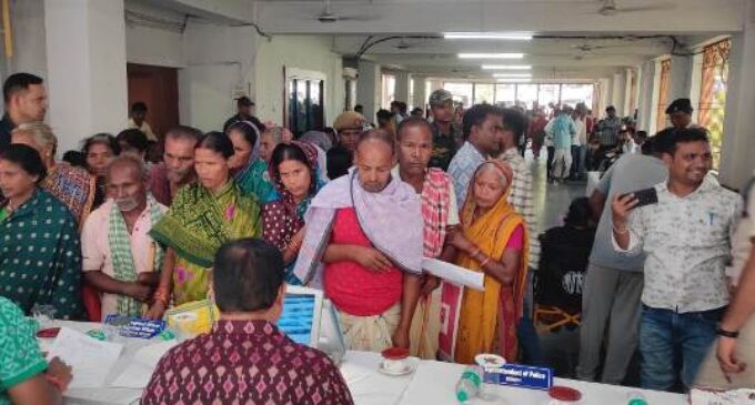 ହରଭଙ୍ଗା ବ୍ଲକ କାର୍ଯ୍ୟାଳୟଠାରେ ଜିଲ୍ଲାପାଳ ଓ ଆରକ୍ଷୀ ଅଧୀକ୍ଷକଙ୍କ ଯୁଗ୍ମ ଜନ ଶୁଣାଣୀ ଶିବିର ଅନୁଷ୍ଠିତ