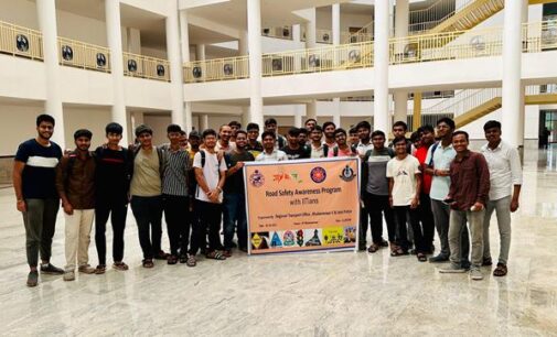 Road Safety Awareness Programme held at IIT Bhubaneswar