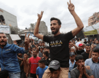 Israel continues to attack Gaza as Palestinians celebrate ceasefire deal; Trump to visit Jerusalem on Monday