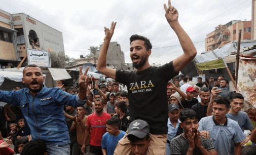 Israel continues to attack Gaza as Palestinians celebrate ceasefire deal; Trump to visit Jerusalem on Monday