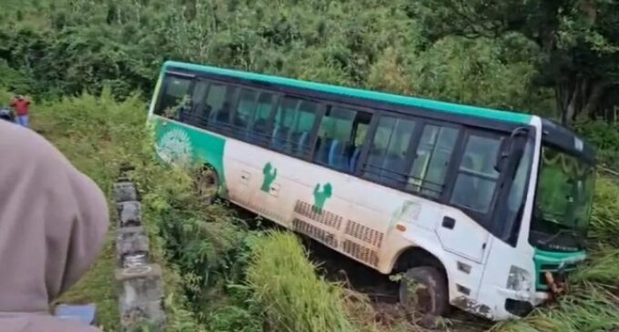 Bus accident in Odisha’s Rayagada: 3 passengers injured after brake failure