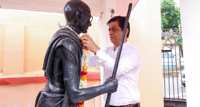 ଯାଜପୁରଠାରେ ଜିଲ୍ଲା ସ୍ତରୀୟ ମହାତ୍ମା ଗାନ୍ଧୀ ଓ ଲାଲବାହାଦୁର ଶାସ୍ତ୍ରୀଙ୍କ ଜନ୍ମ ଜୟନ୍ତୀ ପାଳିତ