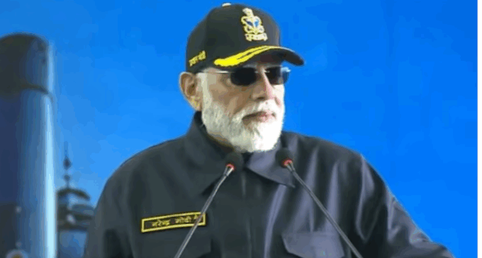INS Vikrant gave sleepless nights to Pak: PM Modi’s big praise for Navy on Diwali