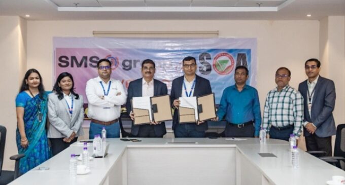 SMS India signs MoU with SOA to strengthen industry-academia collaboration