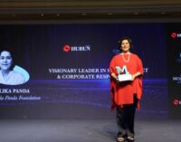 Great Recognition : The Moment of Lift Award for BIPF founder Shaifalika Panda