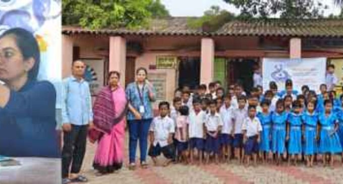 AM/NS Ports organises eye check-up camp for school children in Paradeep