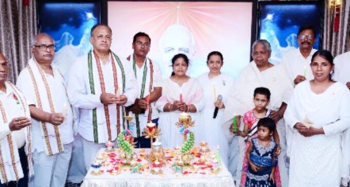 ବ୍ରହ୍ମା କୁମାରୀ ଆଶ୍ରମରେ ଦୀପ ପ୍ରଜ୍ବଳନ ସମାରୋହ