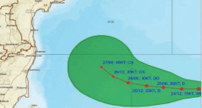 ଆସୁଛି ବାତ୍ୟା ‘ମୋନ୍ଥା’: ୨୭ରେ ବାତ୍ୟା ସୃଷ୍ଟି, ୨୮ ବା ୨୯ରେ ସ୍ଥଳଭାଗ ଛୁଇଁବ