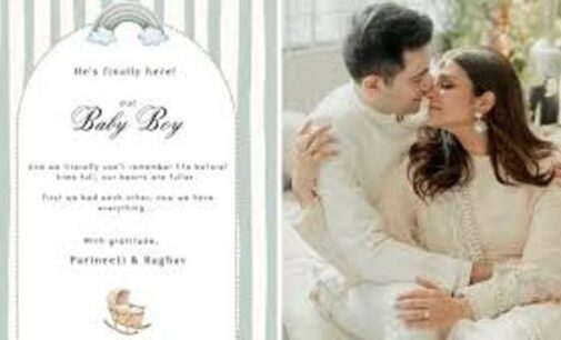 Parineeti Chopra, Raghav Chadha welcome baby boy: Arms full, hearts fuller