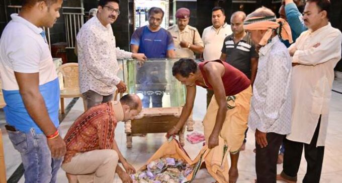 ମା’ ପାଟଖଣ୍ଡା ମନ୍ଦିର ହୁଣ୍ଡି ରୁ ରୂପା ମୁଦି, ଆଖି ଓ ନଗଦ ଟଙ୍କା ବାହାରିଲା