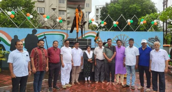 ନୟାଗଡ଼ ରେ ଗାନ୍ଧୀଜୀ ଓ ଶାସ୍ତ୍ରୀଜୀଙ୍କ ଜୟନ୍ତୀ ପାଳନ