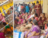 At least nine devotees killed in stampede at temple in Andhra’s Kasibugga; CM orders probe