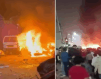 Explosion in car near Delhi’s Red Fort area; one dead, several injured