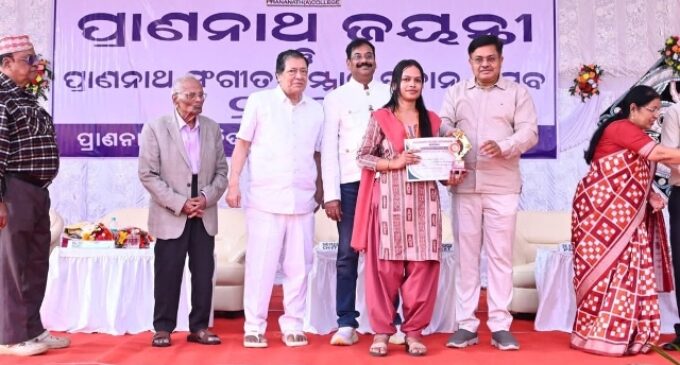 ସ୍ୱାଧୀନତା ସଂଗ୍ରାମୀ ପ୍ରାଣନାଥଙ୍କ ଜୟନ୍ତୀ ପାଳିତ, ସଙ୍ଗୀତଜ୍ଞ ତାନସେନ ସିଂ ପାଇଲେ ପ୍ରାଣନାଥ ସମ୍ମାନ