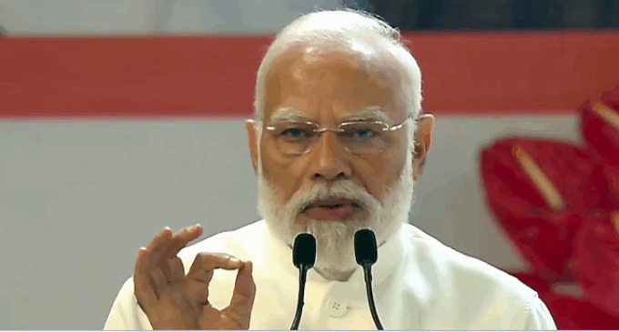 Important stanzas of Vande Matram dropped in 1937, divisive mindset still challenge for country: PM Modi