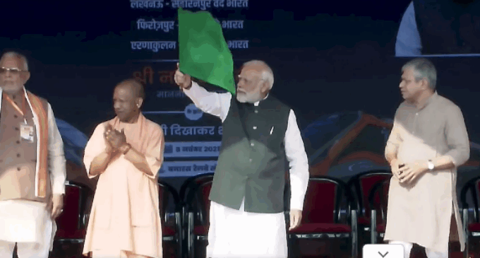 PM Modi said high-speed trains like Vande Bharat are laying the foundation for a “new generation of Indian Railways.”