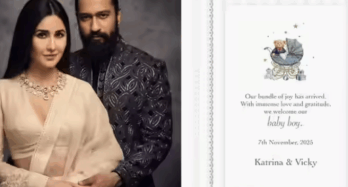 ୭ ନଭେମ୍ବରରେ ମାତାପିତା ହେଲେ କ୍ୟାଟ୍ରିନା-ଭିକି, ଏହି ନମ୍ବର ସହ ଦମ୍ପତିଙ୍କର ରହିଛି ବିଶେଷ କନେକ୍ସନ!