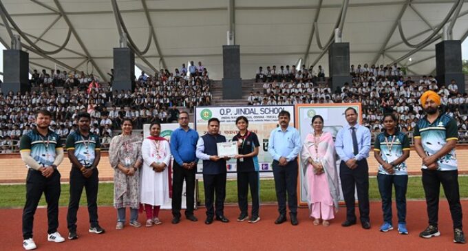 National Unity Day held at O.P. Jindal School