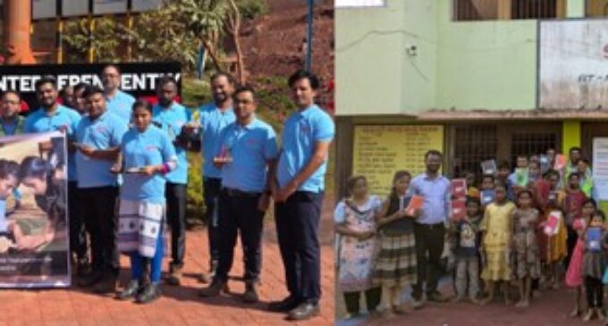 AM/NS India employees inspire young minds in Odisha