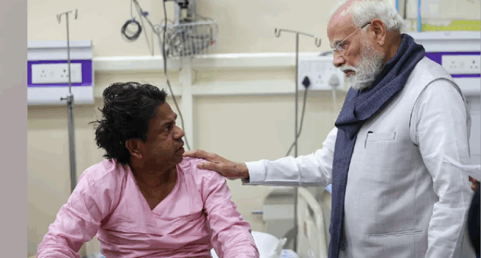 PM Modi visits Red Fort blast survivors at LNJP hospital, says those ‘behind conspiracy will be brought to justice’