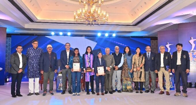 33rd Ekalabya Puraskar conferred on shuttler Swetaparna Panda