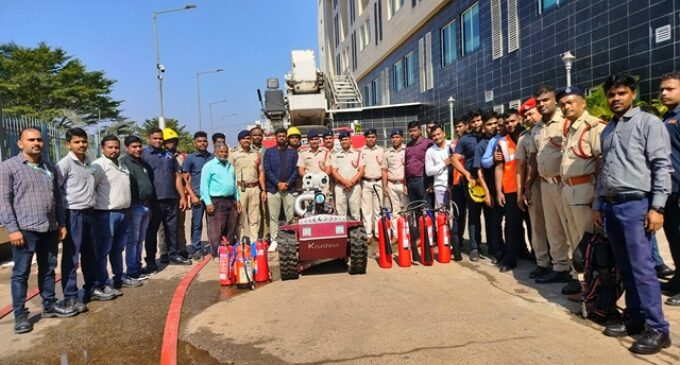 Utkal Hospital conducts comprehensive Fire Safety Mock Drill in association with Odisha Fire Services